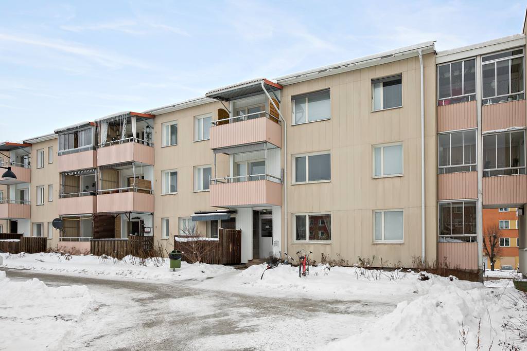 Trapphusmålning BRF. Södertälje Bergvik