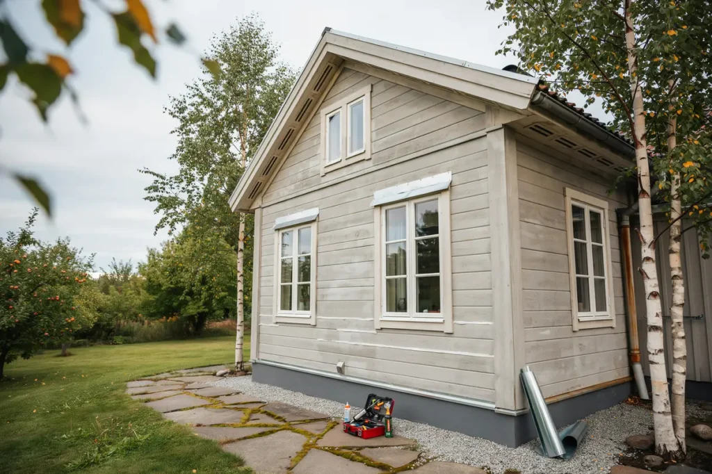 augusti r b sta tiden att t ta huset inf r h sten smarta bygg tg rder som sparar energi och f rebygger fuktskador